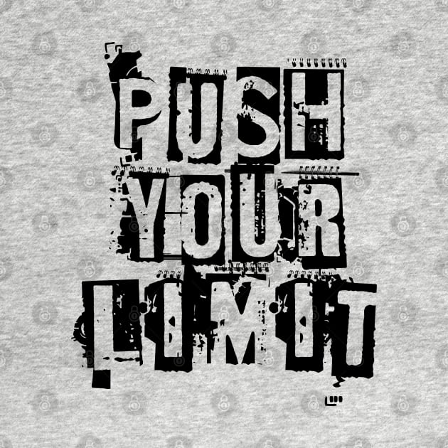 Push your limit (black) by Sinmara